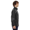 North End Men's Black Lightweight Bonded Performance Hybrid Jacket