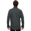 North End Men's Graphite Three-Layer Soft Shell Jacket with Laser Welding