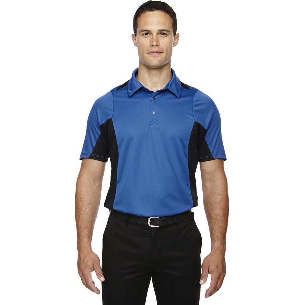 North End Men's Olympic Blue Rotate Quick Dry Performance Polo