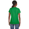 Anvil Women's Green Apple Lightweight V-Neck T-Shirt