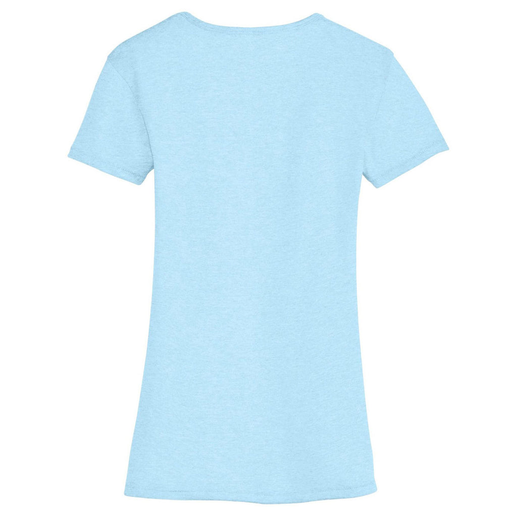 Alternative Women's Blue Sky The Keepsake V-Neck Vintage 50/50 Tee