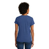 Alternative Women's Royal Blue Weathered Slub So-Low V-Neck Tee