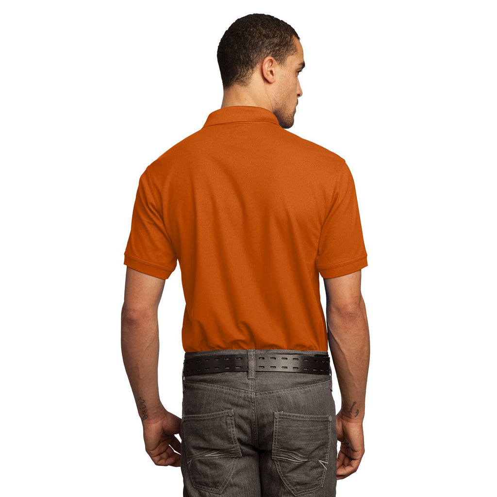 OGIO Men's Flare Orange Caliber 2.0 Polo