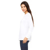 Bella + Canvas Women's White Jersey Long-Sleeve T-Shirt