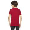 American Apparel Youth Red 50/50 Poly-Cotton Short Sleeve Tee