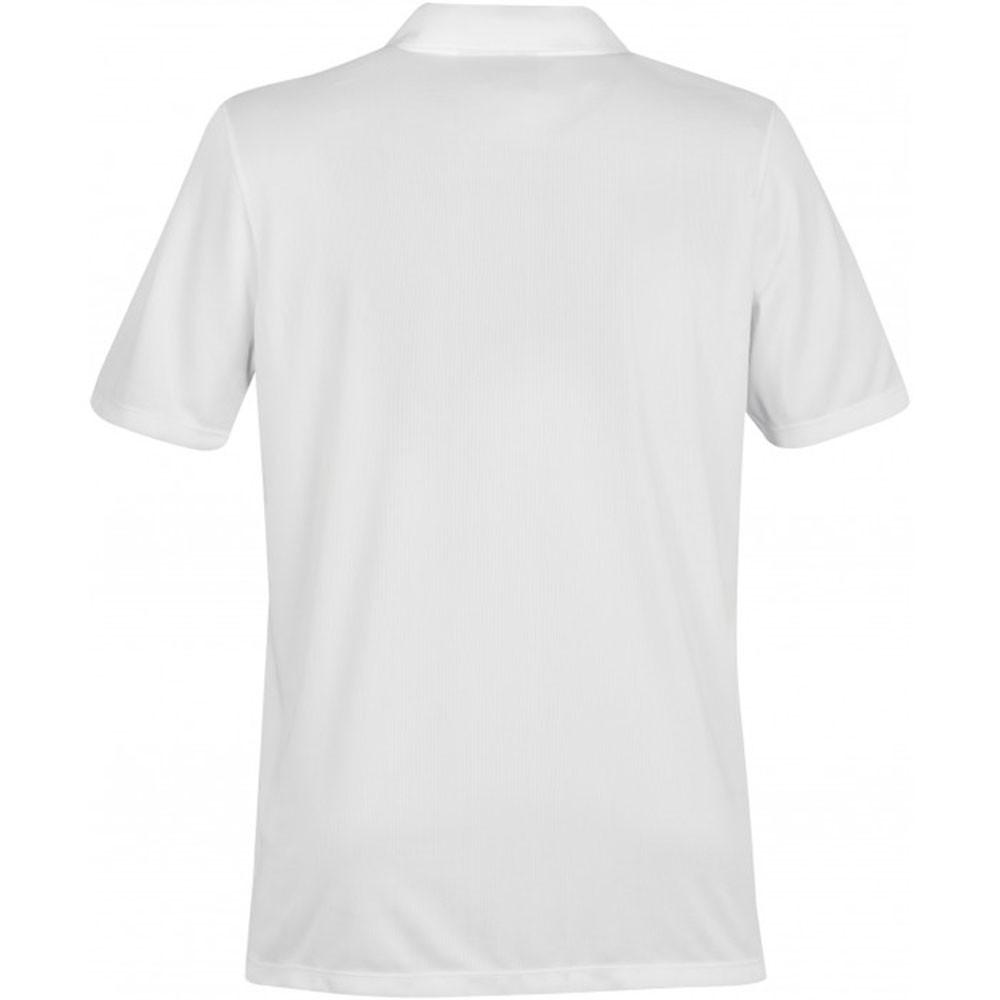 Stormtech Men's White/Black Edge Polo