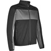 Stormtech Men's Black/Granite Signal Softshell