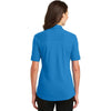 Port Authority Women's Brilliant Blue Silk Touch Interlock Performance Polo