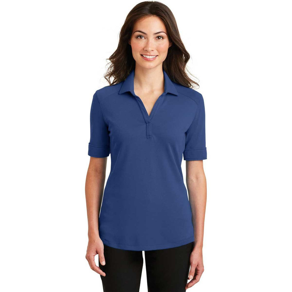 Port Authority Women's Royal Silk Touch Interlock Performance Polo