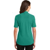 Port Authority Women's Verdant Green Silk Touch Interlock Performance Polo