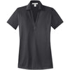 au-l528-port-authority-women-grey-jacquard-polo