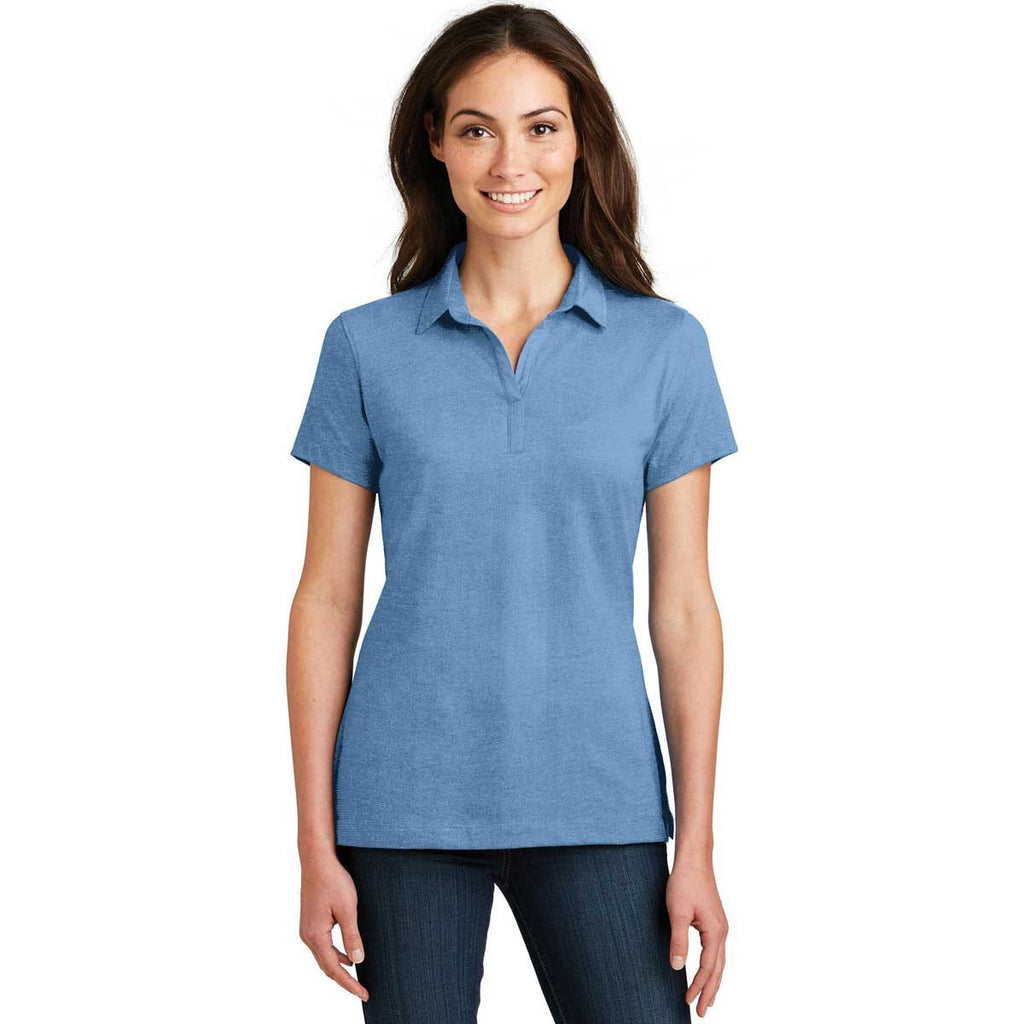 Port Authority Women's Blue Skies Meridian Cotton Blend Polo