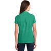 Port Authority Women's Verdant Green Meridian Cotton Blend Polo