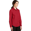 Port Authority Women's Rich Red SuperPro Twill Shirt