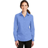 Port Authority Women's Ultramarine Blue SuperPro Twill Shirt