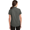 Port Authority Women's Sterling Grey Short Sleeve SuperPro Twill Shirt