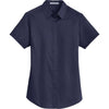 au-l664-port-authority-women-navy-shirt