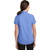 Port Authority Women's Ultramarine Blue Short Sleeve SuperPro Twill Shirt