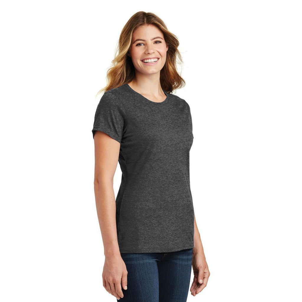 Port & Company Women's Dark Heather Grey Fan Favorite Tee