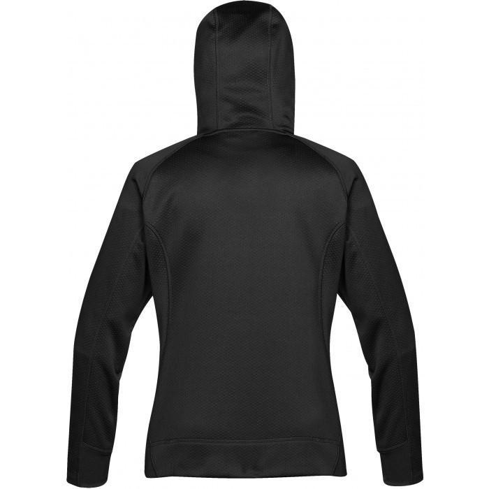 Stormtech Women's Black/Granite Tactix Bonded Fleece Hoody