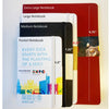 Moleskine White Hard Cover Ruled Large Notebook (5" x 8.25")