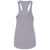 Next Level Women's Heather Gray Ideal Racerback Tank