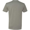 Next Level Men's Stone Gray Premium Fitted CVC Crew Tee