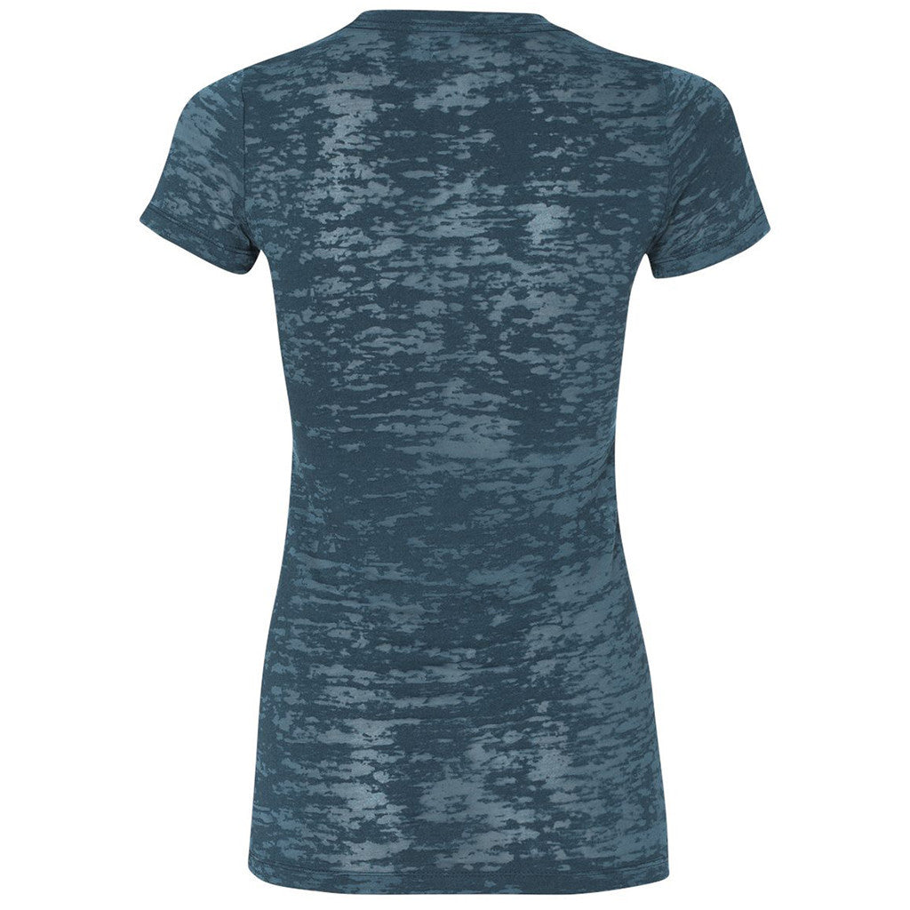 Next Level Women's Indigo Burnout Tee