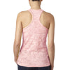 Next Level Women's Light Pink Burnout Racerback Tank