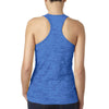 Next Level Women's Royal Burnout Racerback Tank