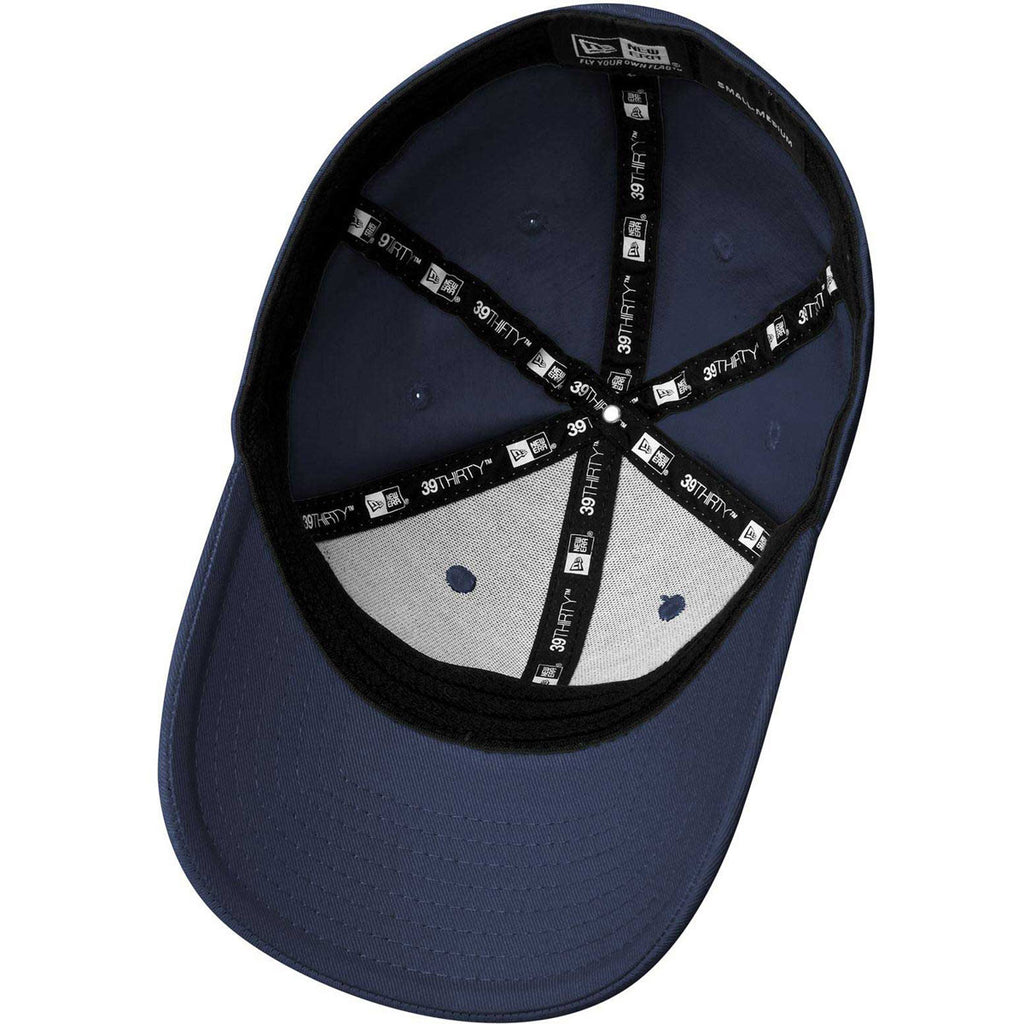 New Era 39THIRTY Deep Navy Structured Stretch Cotton Cap