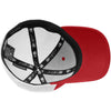 New Era 39THIRTY Scarlet Red/White Stretch Mesh Cap