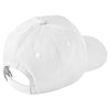 New Era White Adjustable Structured Cap