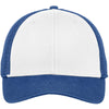 New Era 9FORTY White/Royal Snapback Contrast Front Mesh Cap