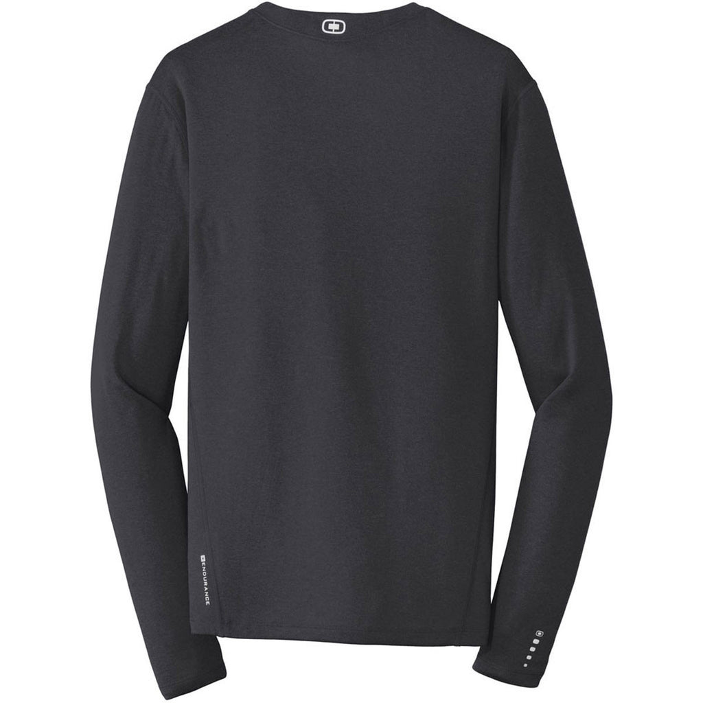 OGIO Men's Blacktop ENDURANCE Long Sleeve Pulse Crew