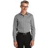 Red House Men's Dark Grey Graph Check Non-Iron Shirt