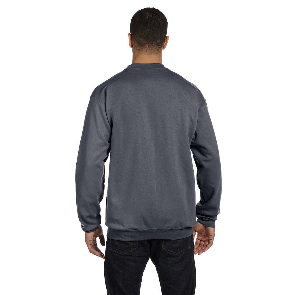 Champion Men's Charcoal Heather Crewneck Sweatshirt