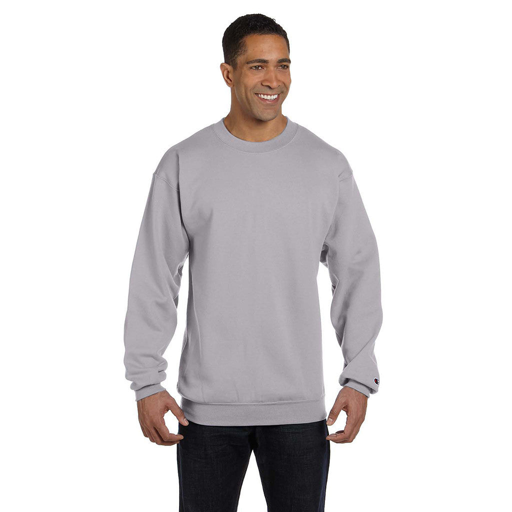 Champion Men's Light Steel Crewneck Sweatshirt