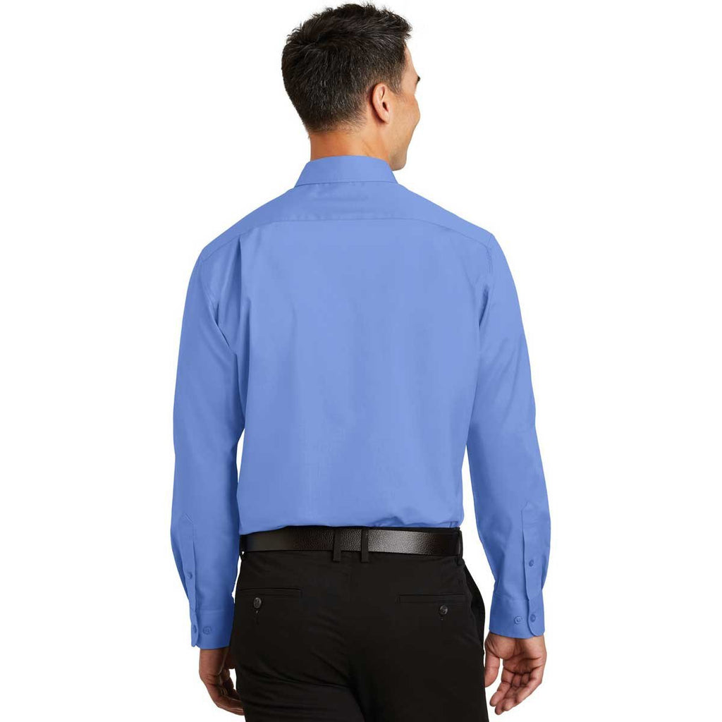 Port Authority Men's Ultramarine Blue SuperPro Twill Shirt