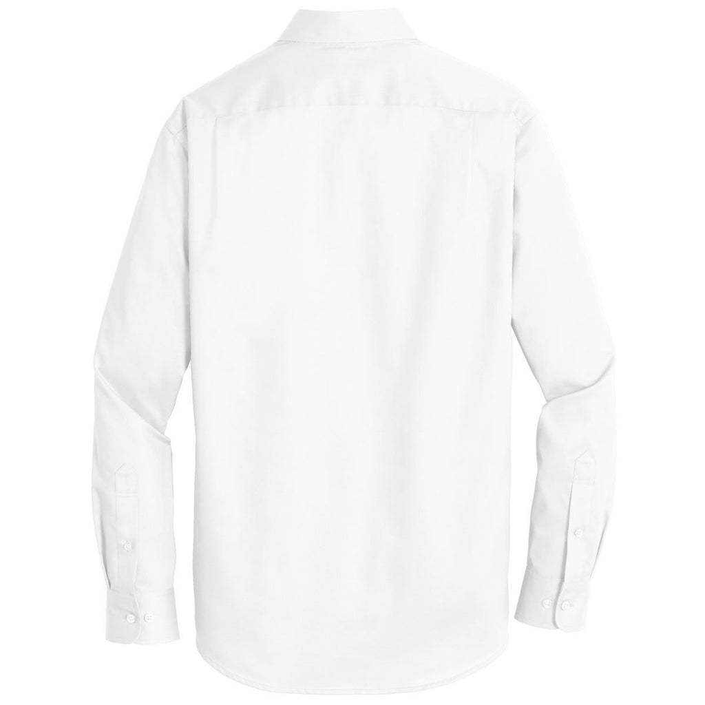 Port Authority Men's White SuperPro Twill Shirt