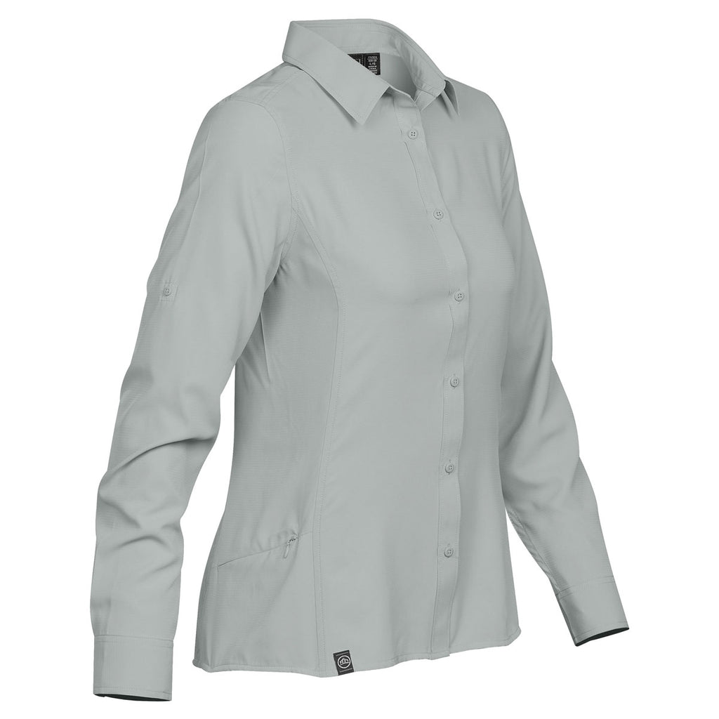 Stormtech Women's Steel Blue Safari Shirt