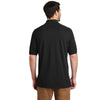 Port Authority Men's Black Tall Ezcotton Polo