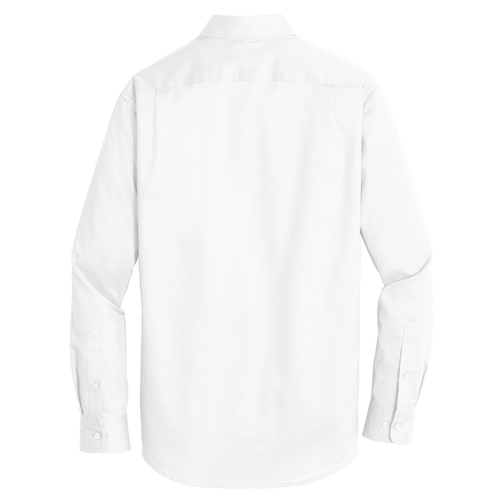 Port Authority Men's White Tall SuperPro Twill Shirt