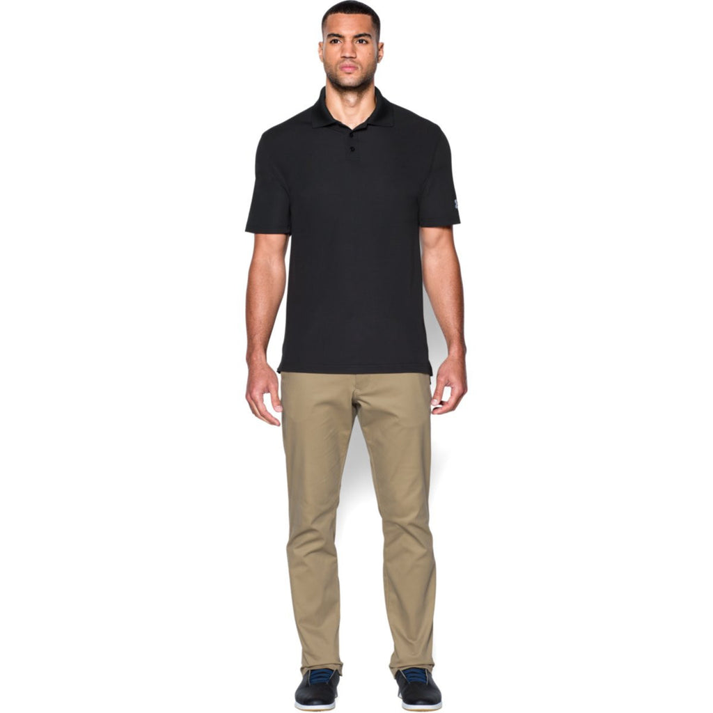 Under Armour Corporate Men's Black Performance Polo