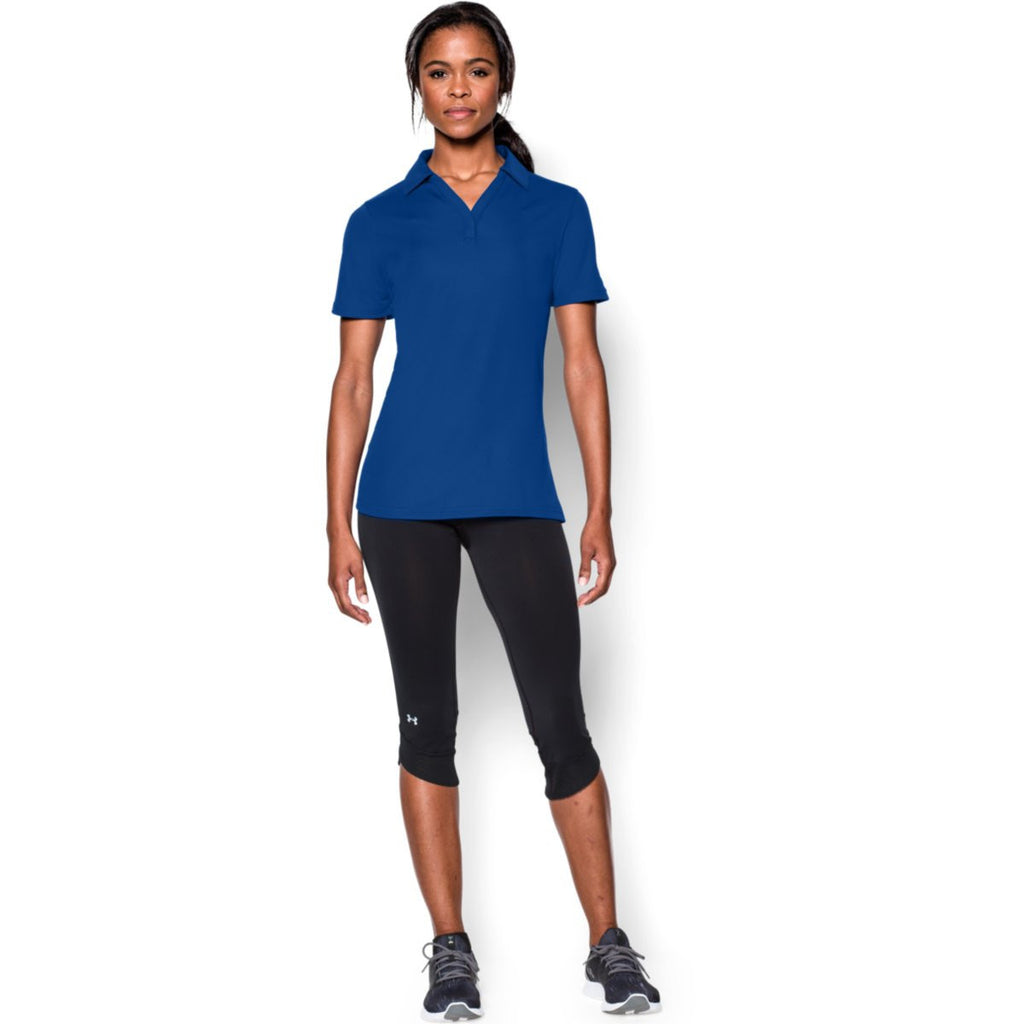 Under Armour Corporate Women's Royal Blue Performance Polo