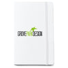 Moleskine White Hard Cover Ruled Large Notebook (5" x 8.25")